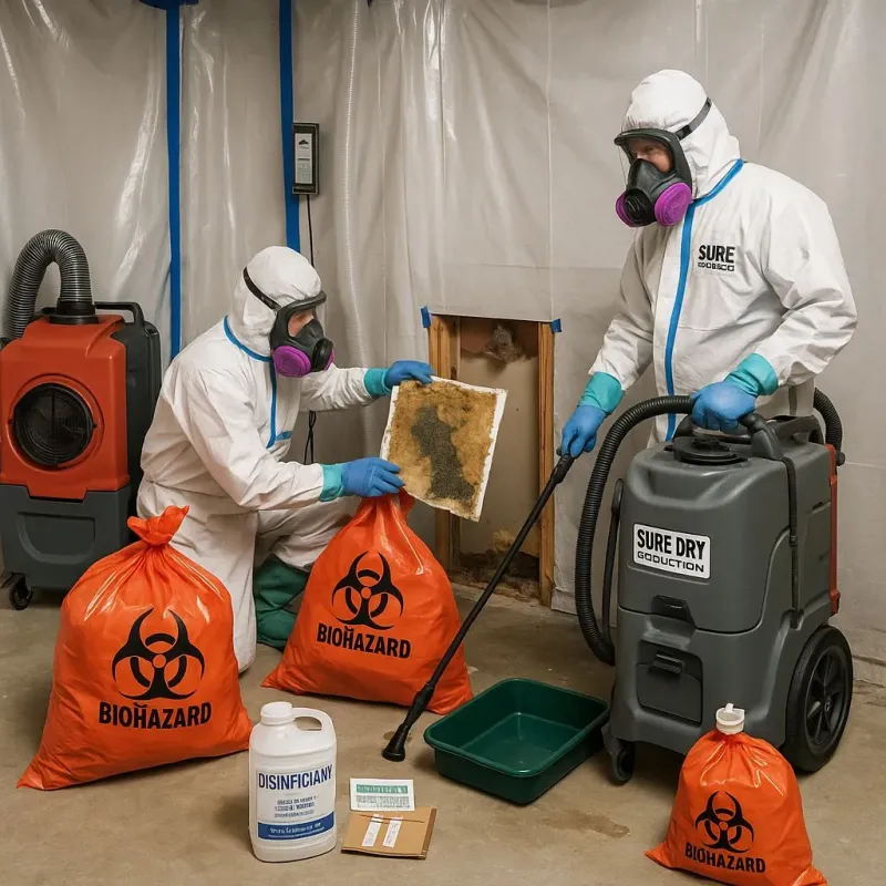 Contaminated Water Handling Protocols process in Crawford County, IL